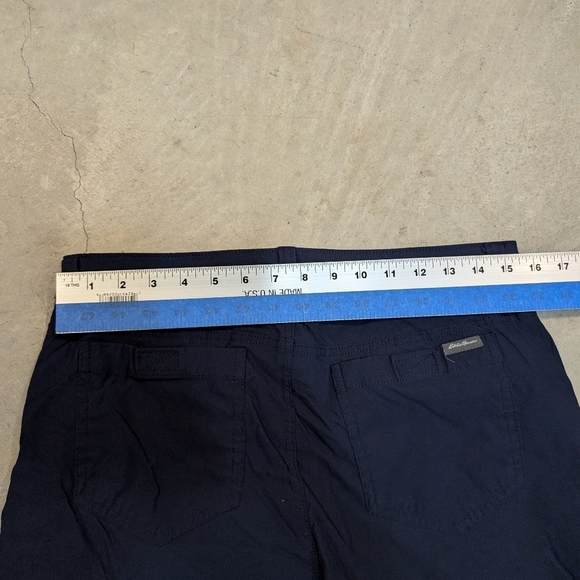 Eddie Bauer Fleece Lined Tech Pants Men's 32x30 (31x29) Navy - Picture 6 of 6